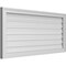 Ekena Millwork Vertical Surface Mount PVC Gable Vent: Functional, w/ 2"W x 1-1/2"P Brickmould Frame, 42"W x 20"H GVPVE42X2002SF - alternate 2